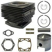 E Z Go 1980-1988 (2-cycle) Golf Cart Top End Piston/Cylinder/Gasket
